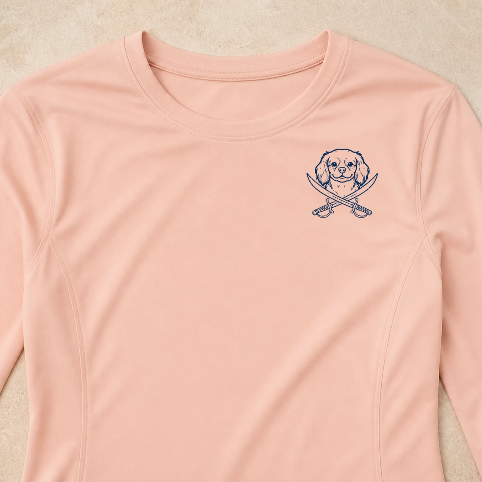 Women’s UPF long sleeve in Gulf Sunrise